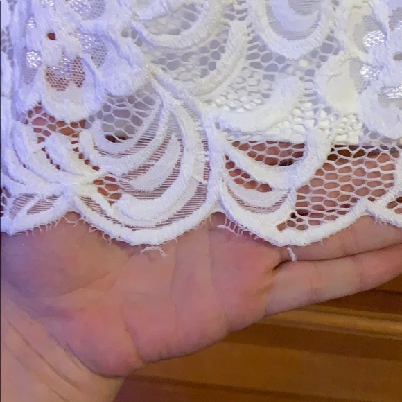 H&M GORGEOUS Lacy White Dress - Picture 6 of 6